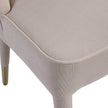 Uttermost Brie Armless Chair, Champagne Set Of 2
