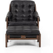 Halston Chair with Ottoman