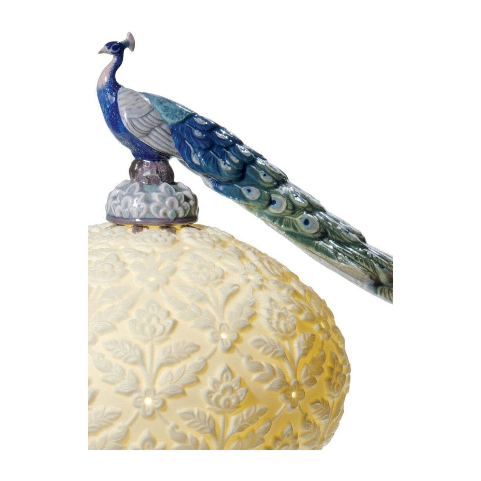 Lladro Peacock Table Lamp US