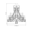 Baccarat Zénith Black Chandelier