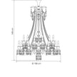 Baccarat Zénith Black Chandelier