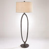 Global Views Ellipse Floor Lamp Bronze