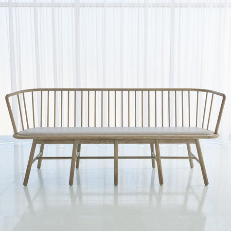 Global Views Spindle Long Bench