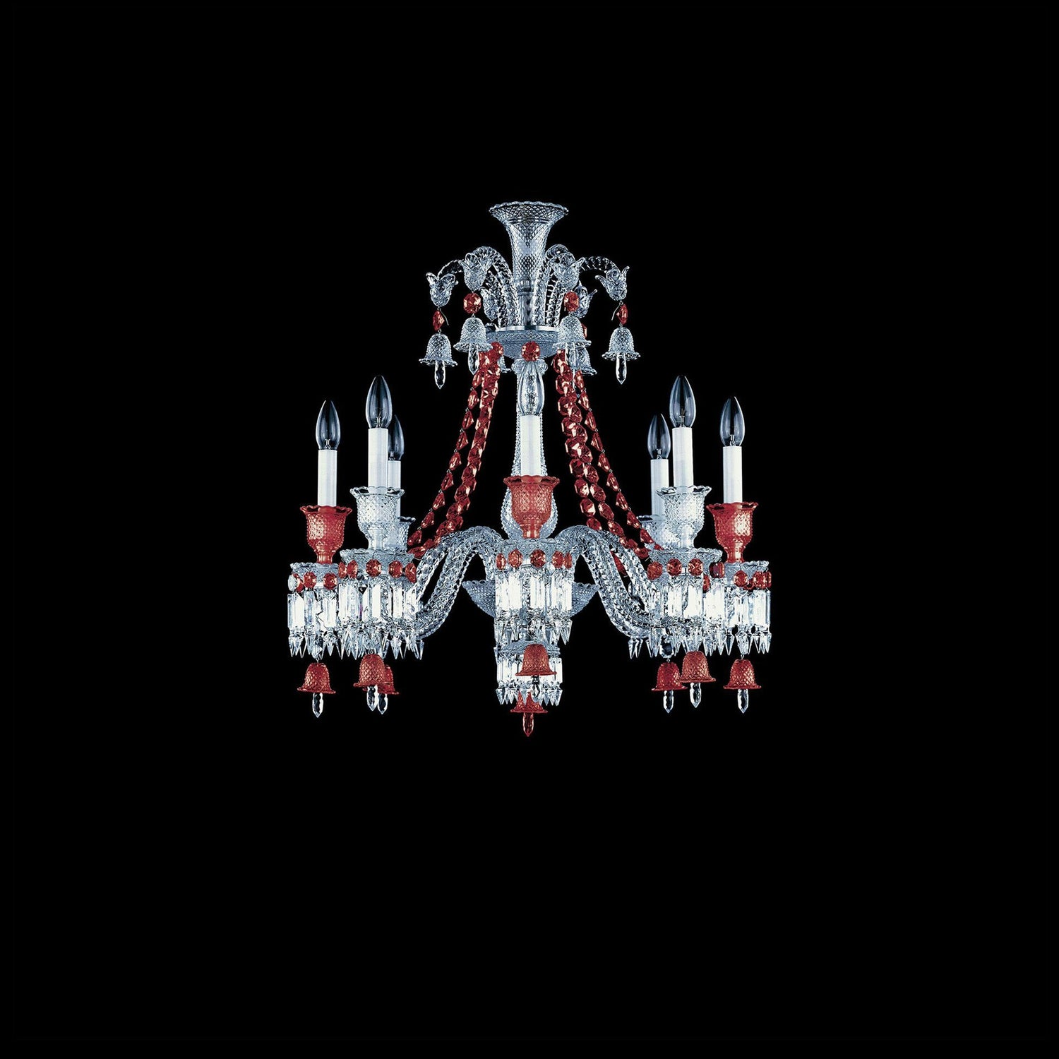 Baccarat Zénith Red Chandelier