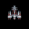 Baccarat Zénith Red Chandelier