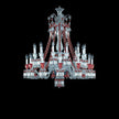 Baccarat Zénith Red Chandelier