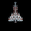Baccarat Zénith Red Chandelier