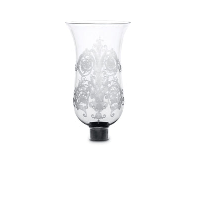 Baccarat Tulipe Hurricane Shade Flat Top Acanthus