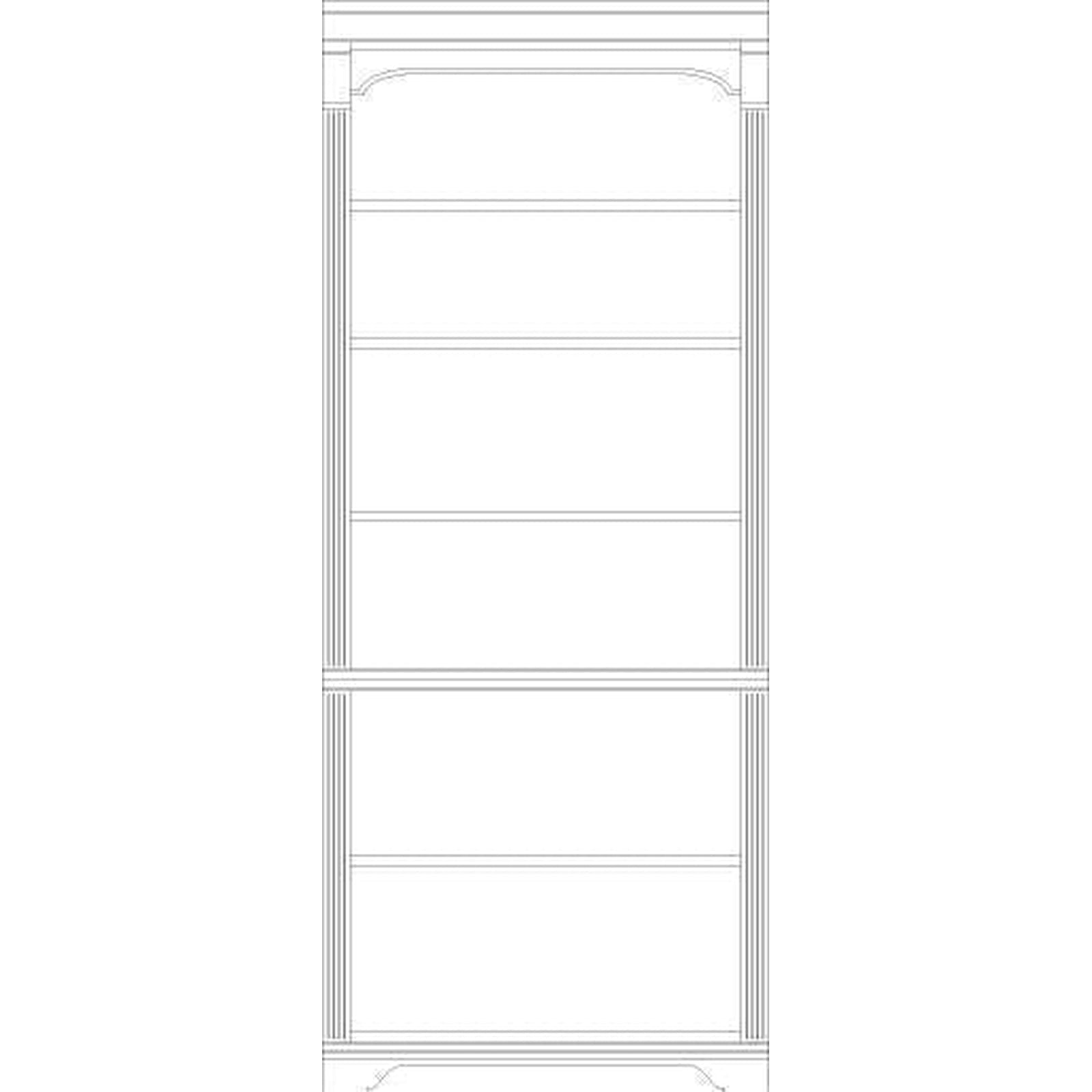 Hooker Furniture Brookhaven Tall Bookcase