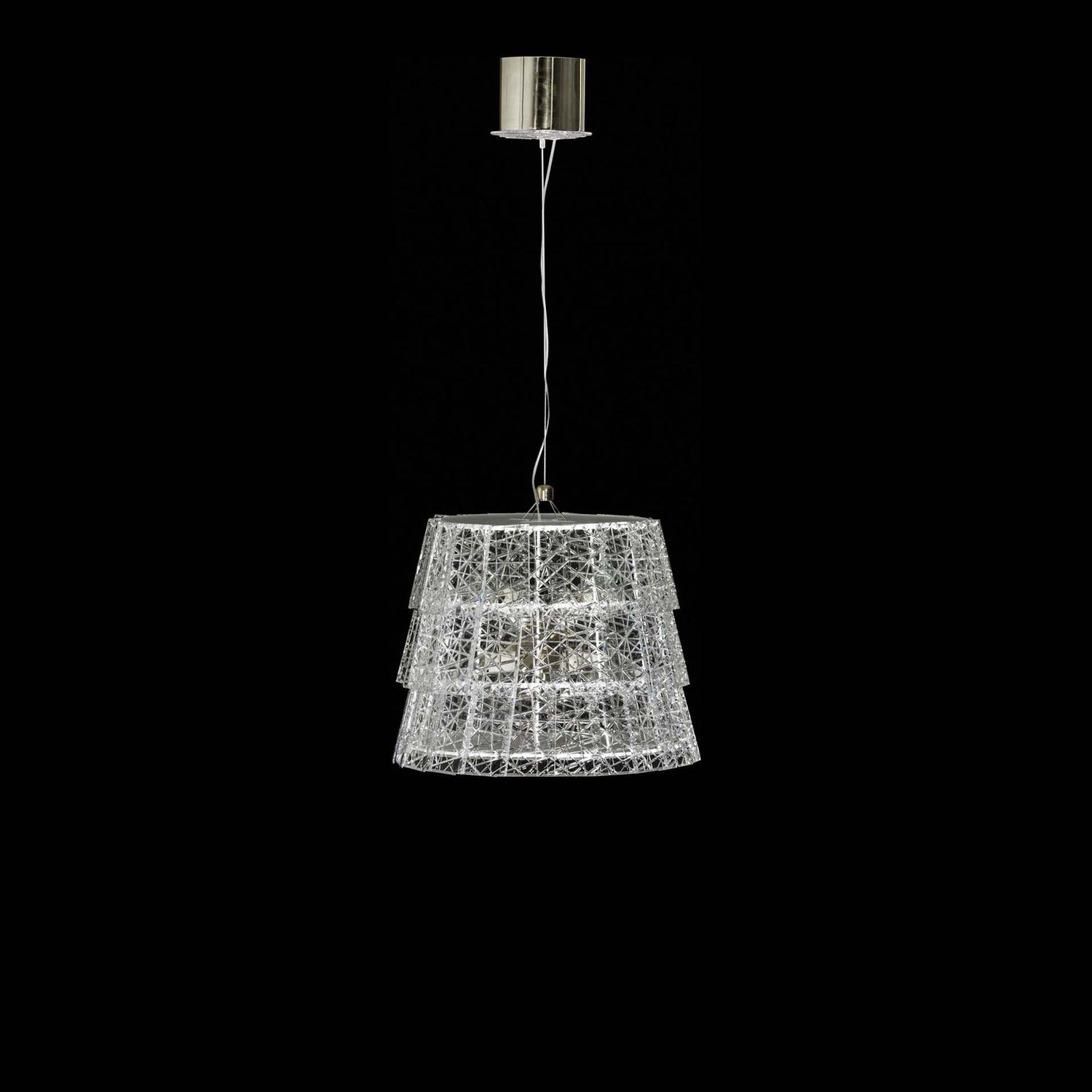 Baccarat Tuile De Cristal Chandelier