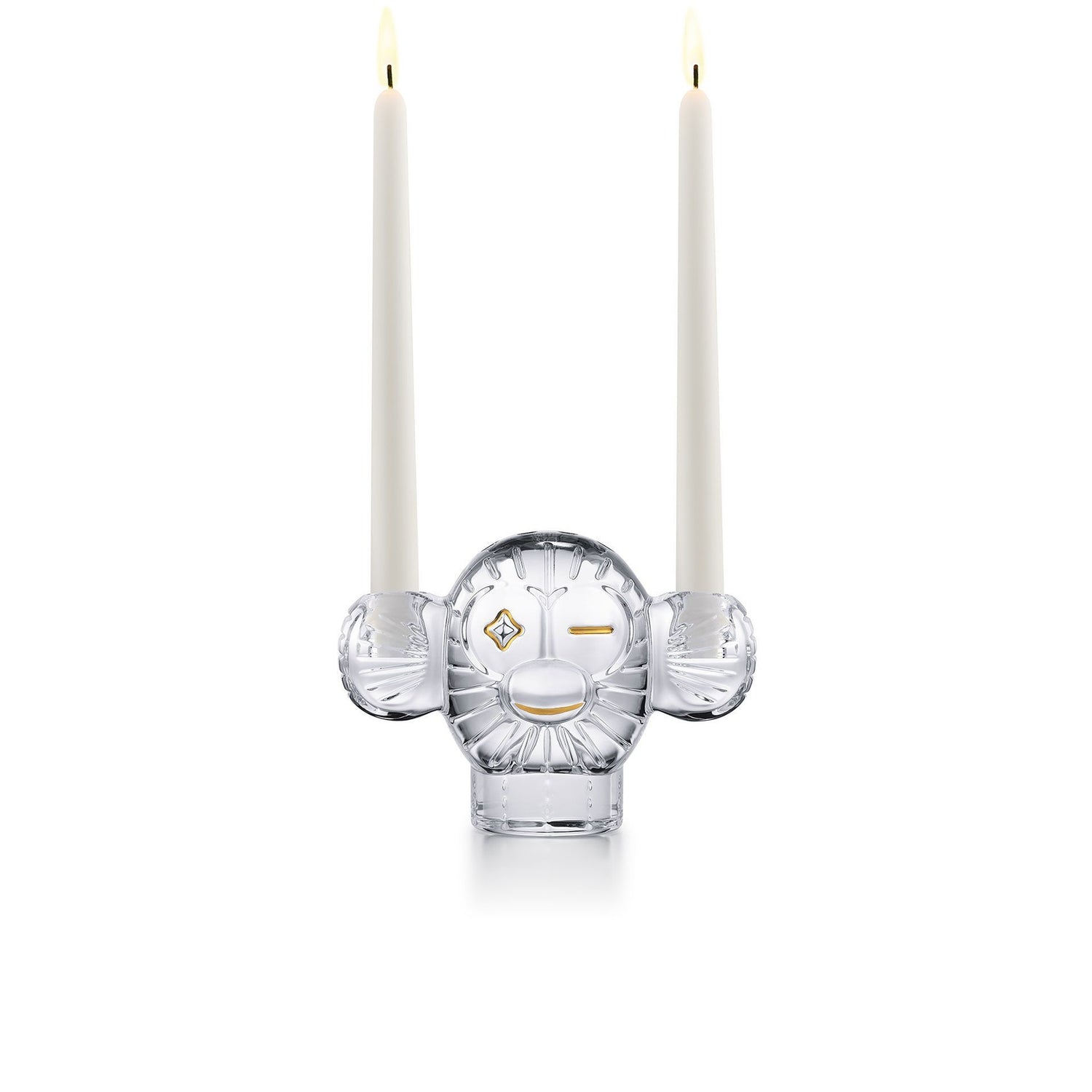 Baccarat Faunacrystopolis Monkey Candlestick