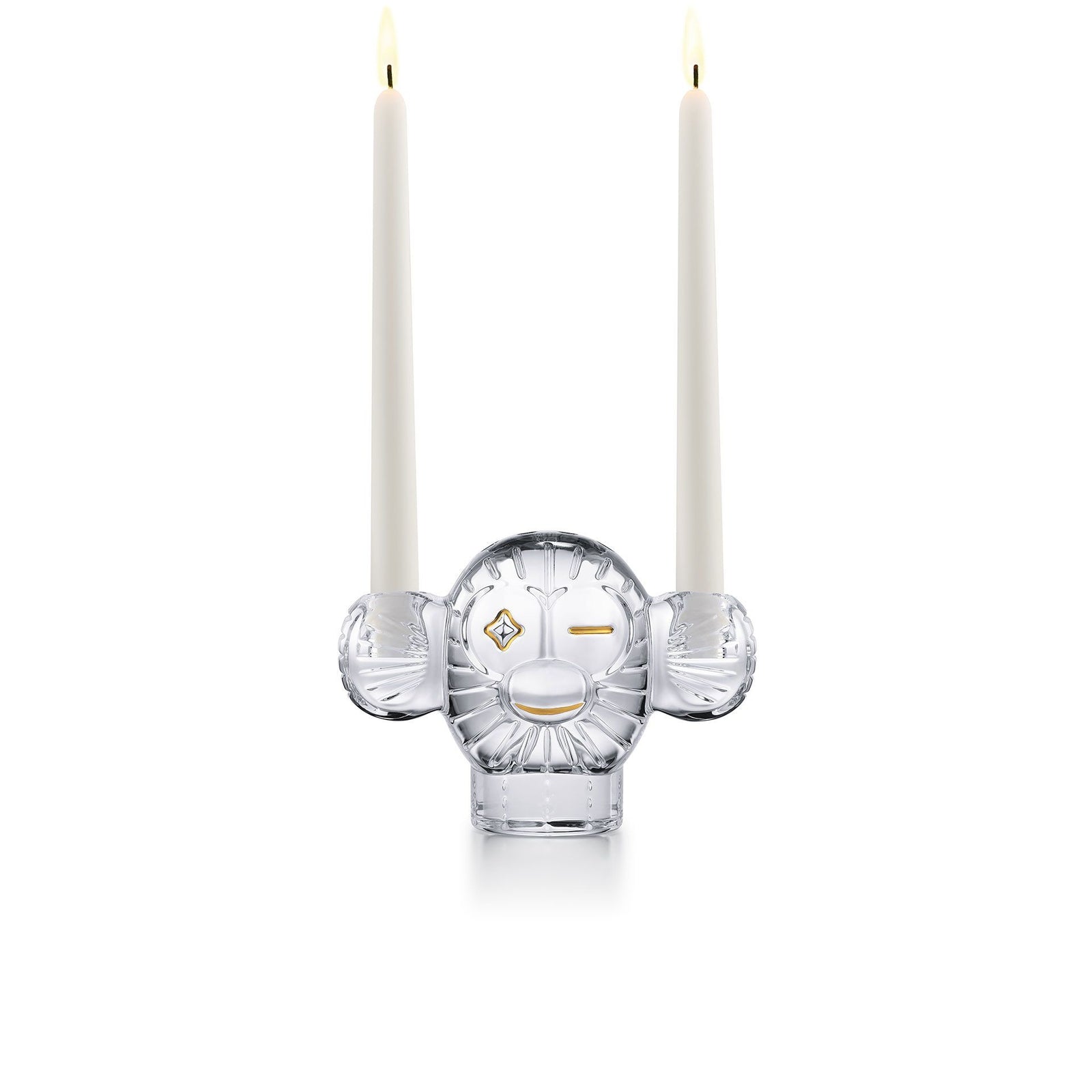 Baccarat Faunacrystopolis Monkey Candlestick