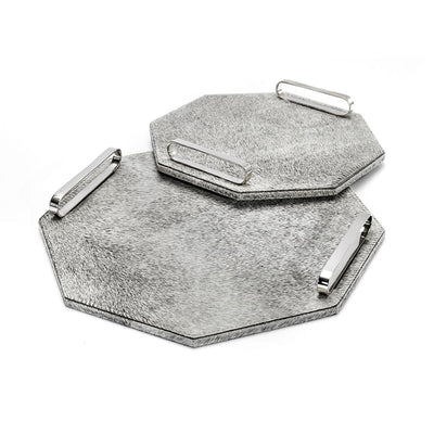 Interlude Home Audrina Octagonal Trays - Set of 2