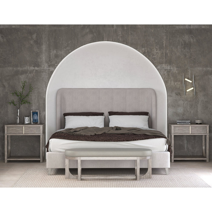 ART Furniture Vault Upholstered Shelter Bed