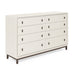 ART Furniture Blanc 8 Drawer Dresser