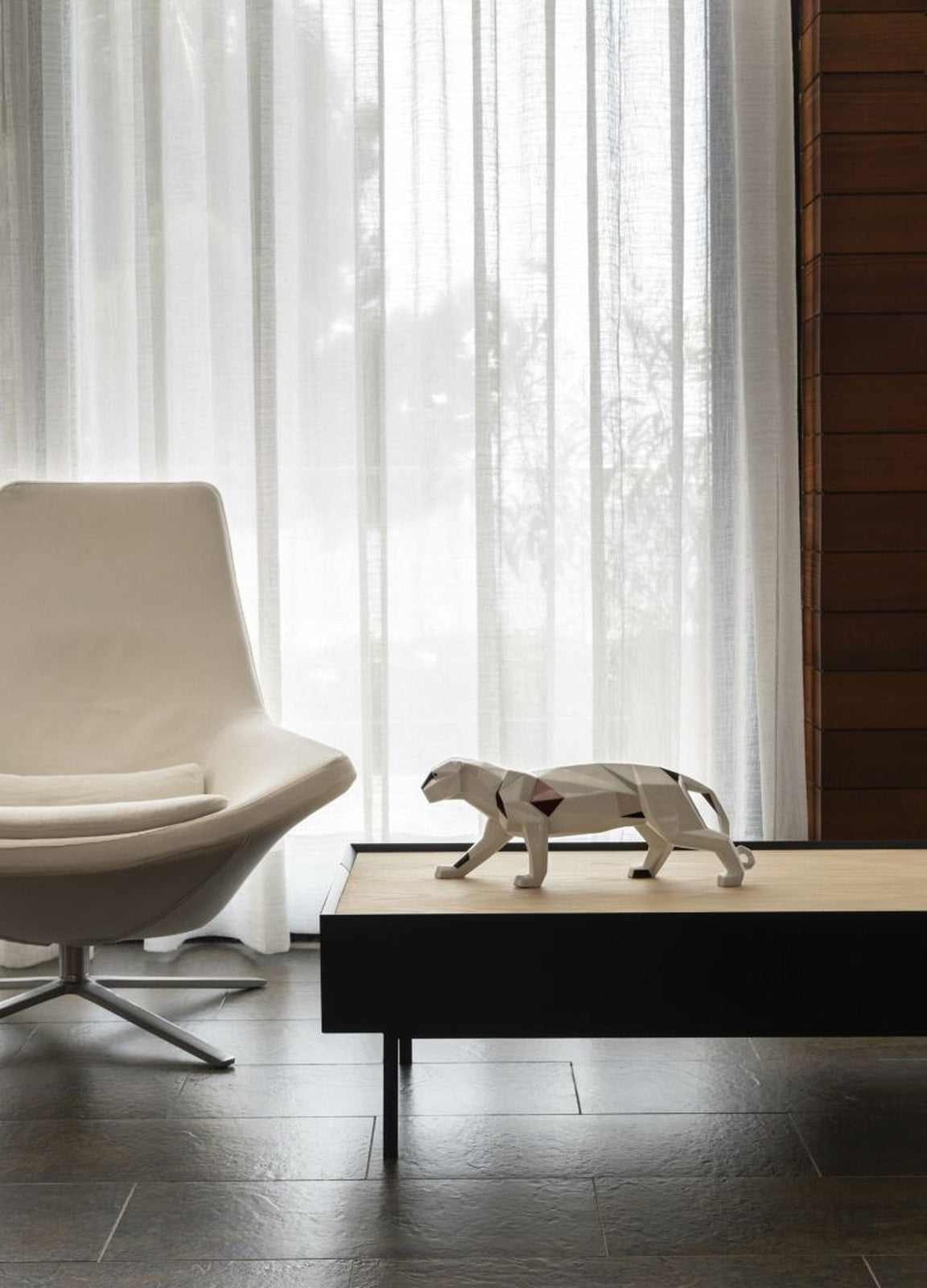 Lladro Panther Figurine