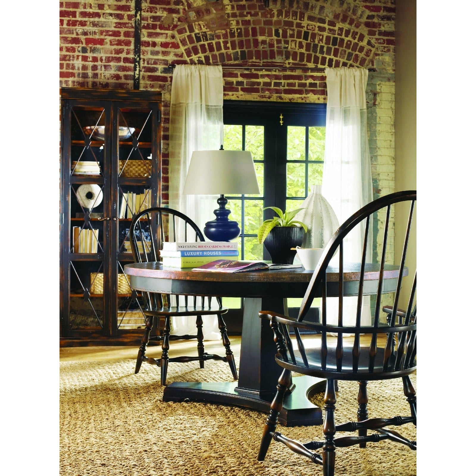 Hooker Furniture Sanctuary Two-Door Thin Display Cabinet