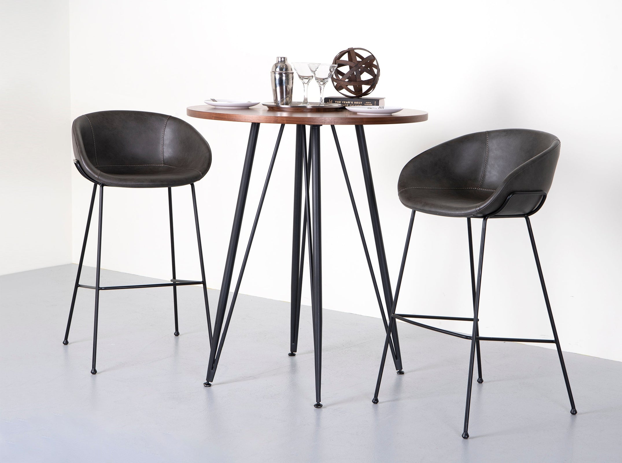 Euro Style Sale Zach-B Bar Stool - Set of 2