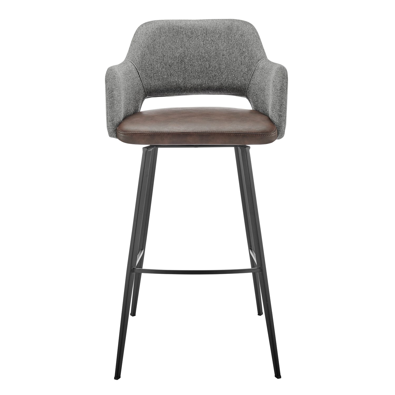 Euro Style Desi Swivel Bar Stool Leatherette