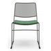 Huppe Link Steel Chair With Magnetic Seat Cushion