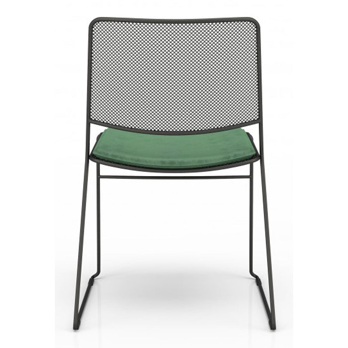 Huppe Link Steel Chair With Magnetic Seat Cushion