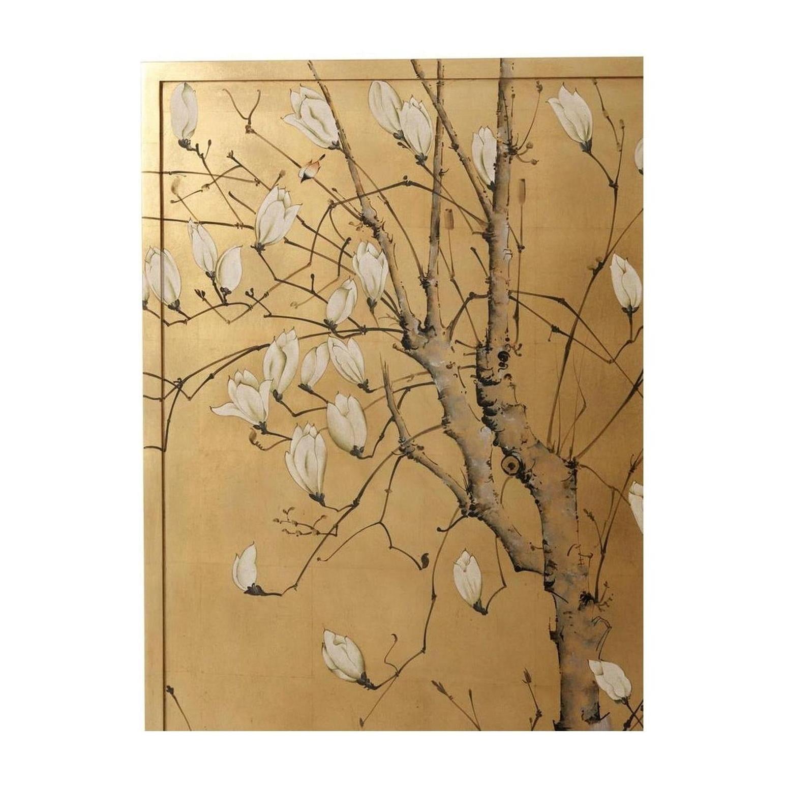 Theodore Alexander Spring Magnolias Wall Decor