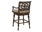 Tommy Bahama Outdoor Royal Kahala Black Sands Swivel Bar Stool