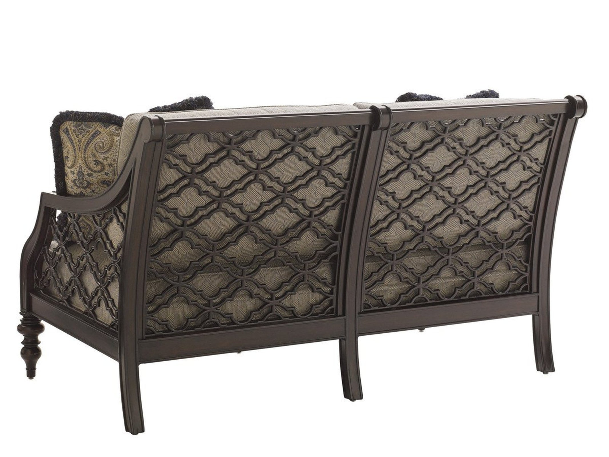 Tommy Bahama Outdoor Royal Kahala Black Sands Love Seat