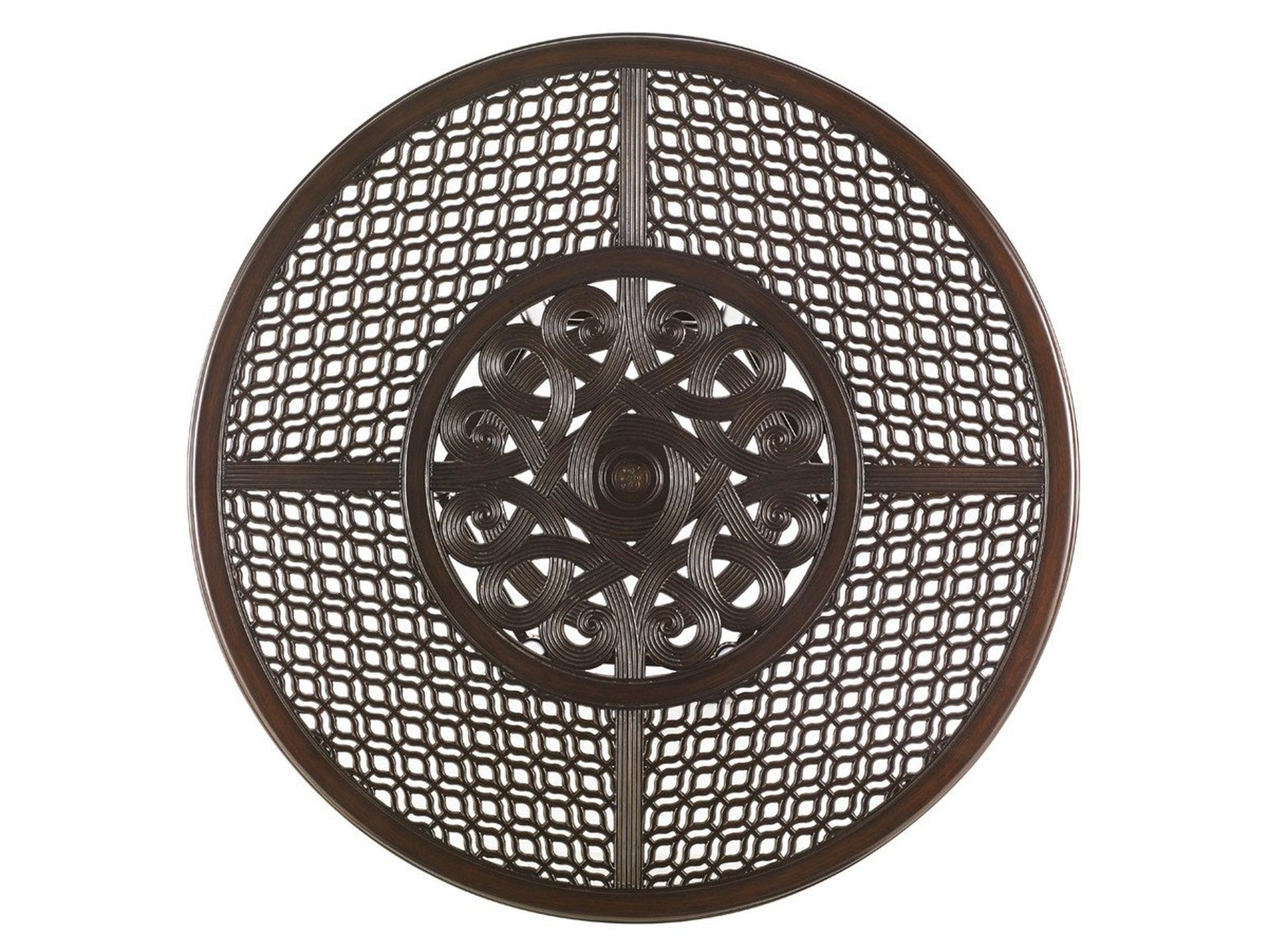 Tommy Bahama Outdoor Royal Kahala Black Sands Dining Table W/Cast Top