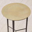 Global Views Circle Etched Accent Table