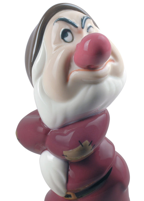 Lladro Grumpy Snow White Dwarf Figurine