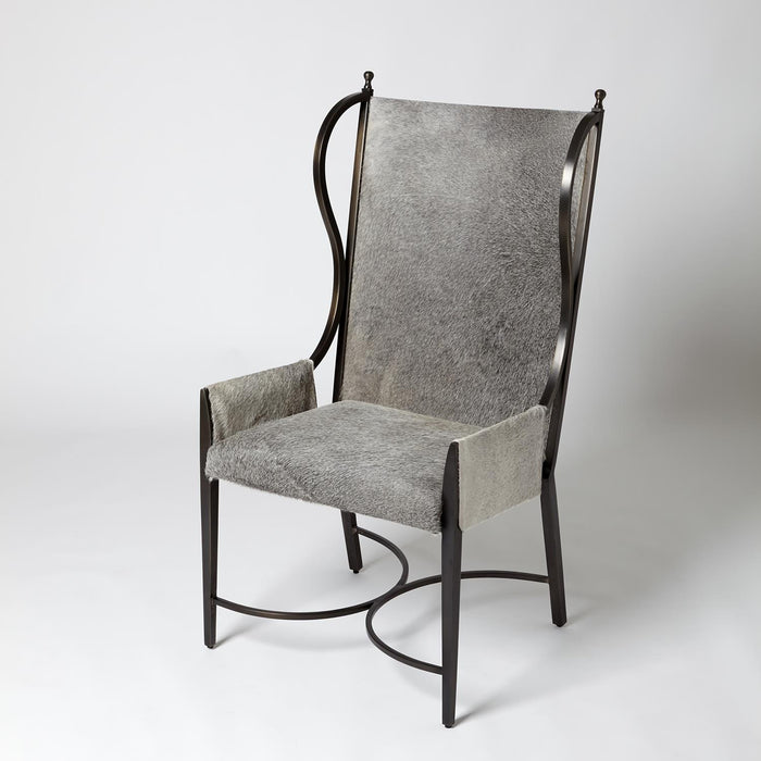 Global Views Iron Wing Chair