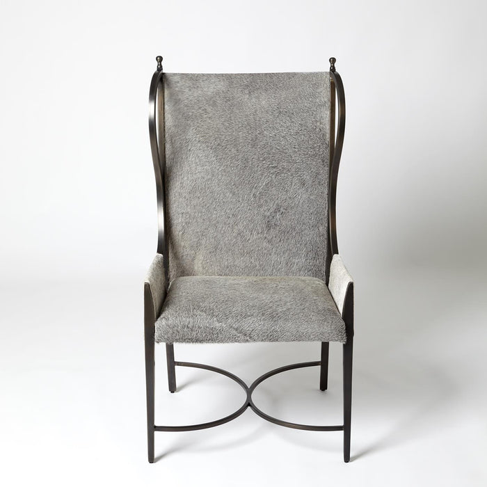 Global Views Iron Wing Chair