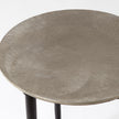 Global Views Circle Etched Accent Table