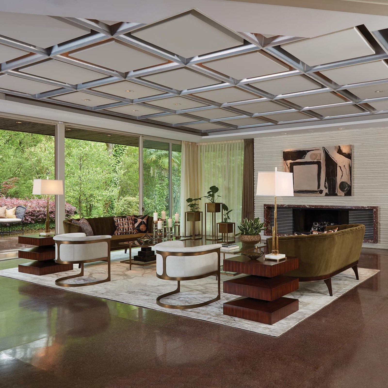 Global Views Regan Barrel Chair