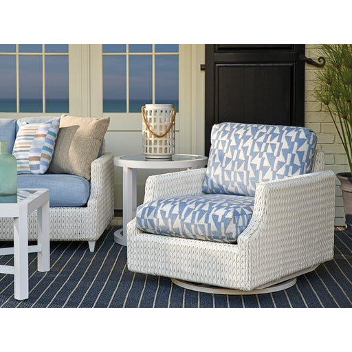 Tommy Bahama Outdoor Ocean Breeze Promenade Swivel Glider Lounge Chair