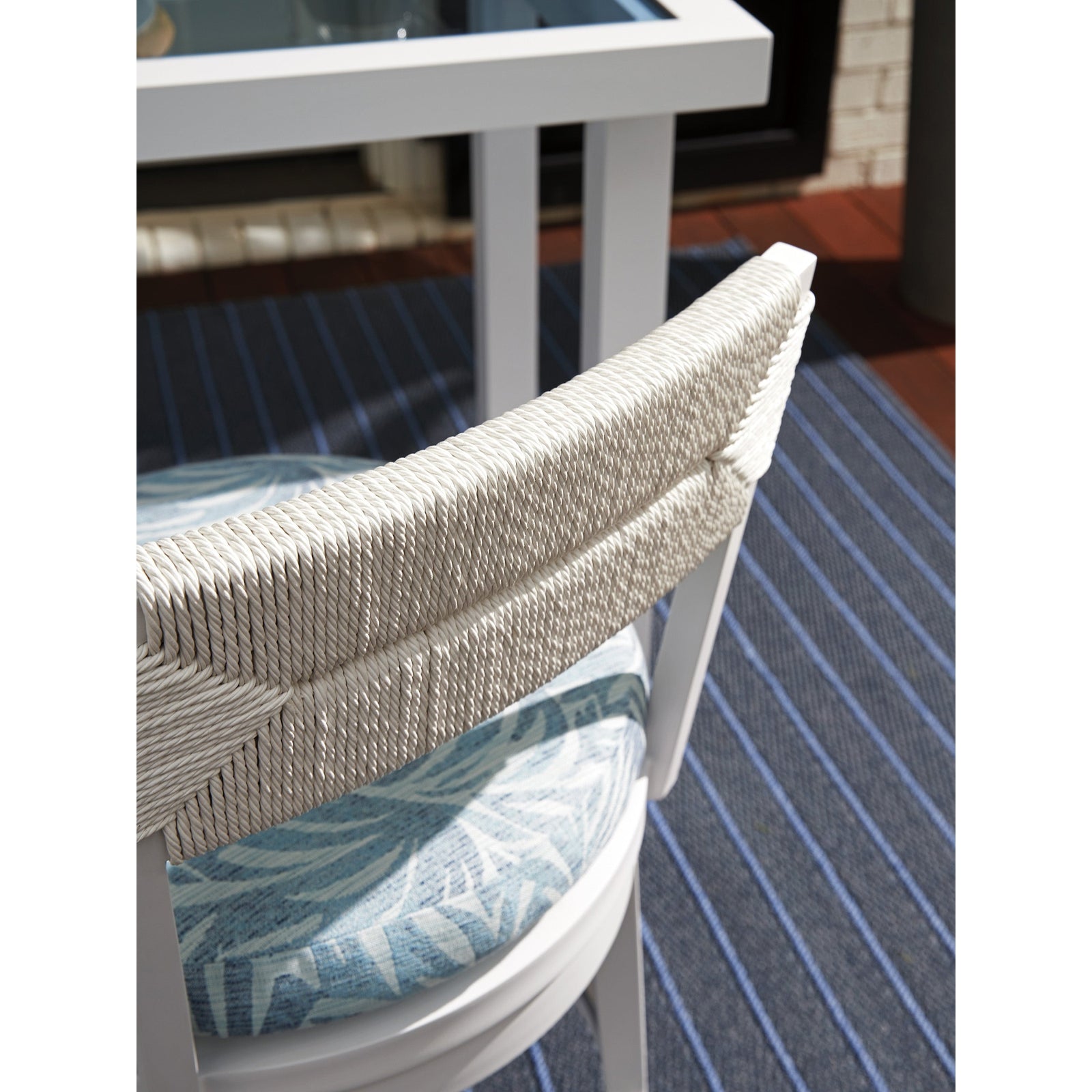 Tommy Bahama Outdoor Ocean Breeze Promenade Swivel Counter Stool