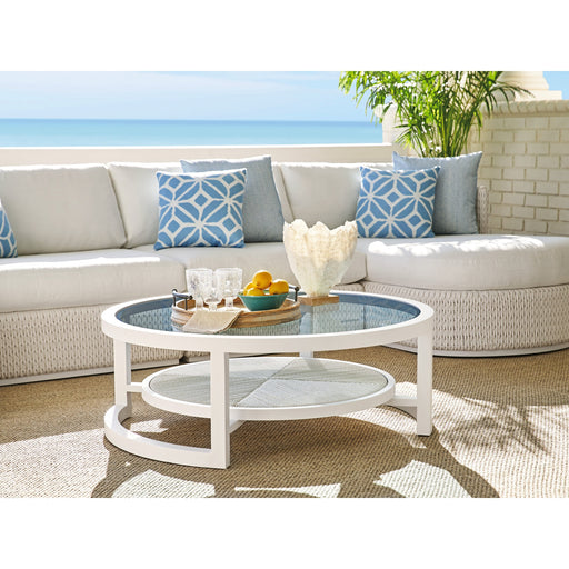 Tommy Bahama Outdoor Ocean Breeze Promenade Round Cocktail Table