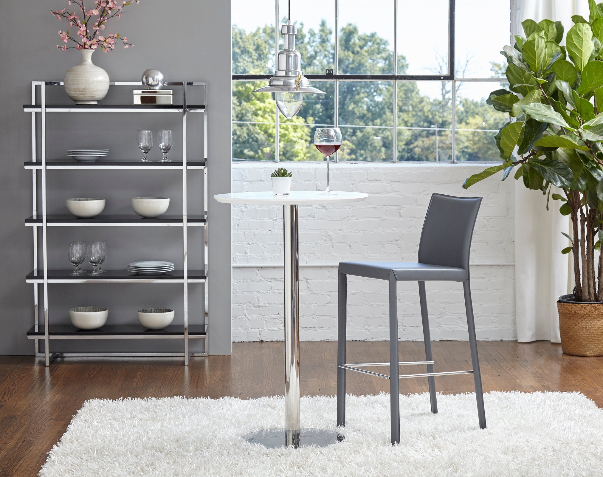 Euro Style Hasina Bar Stool - Set of 2
