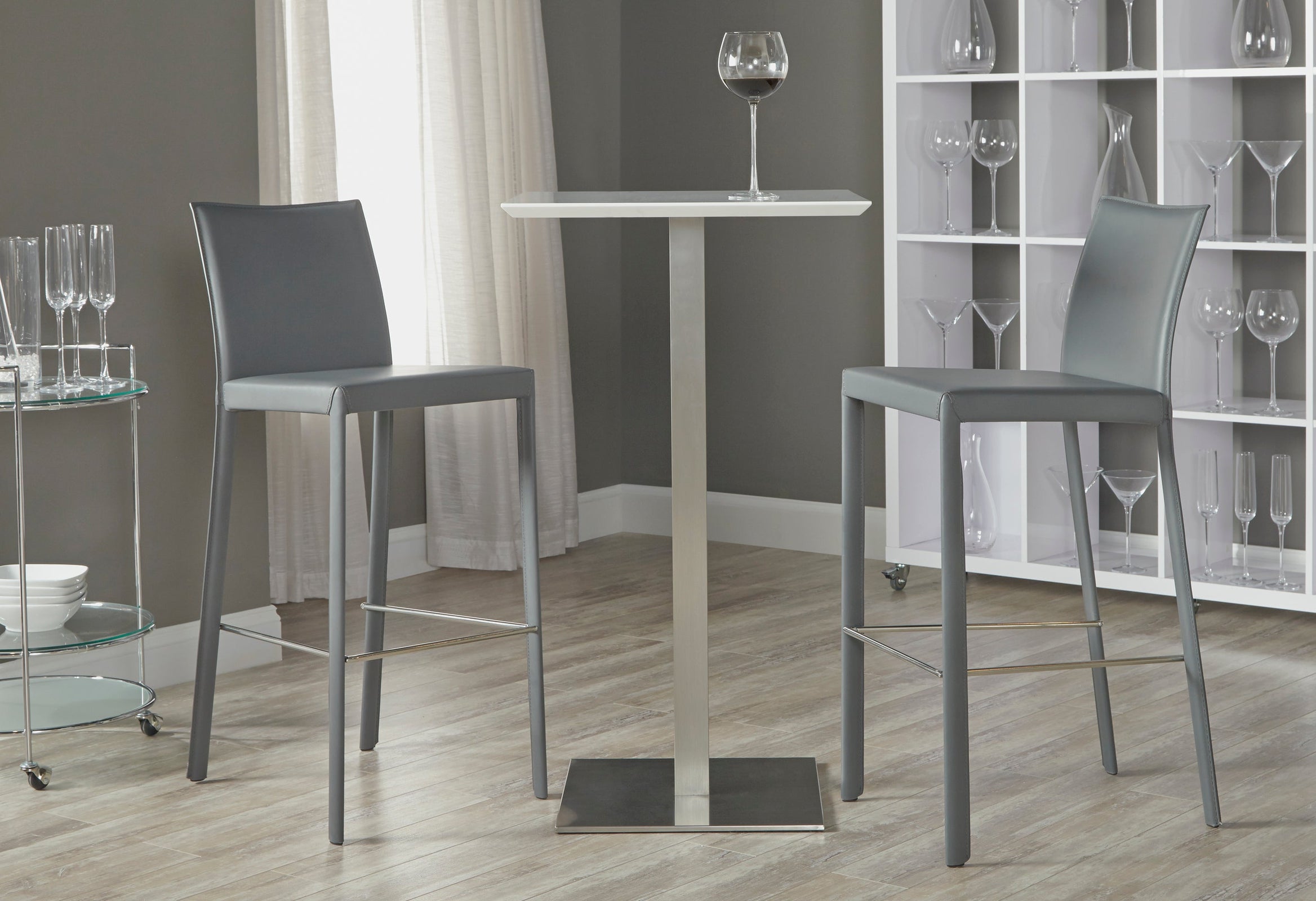 Euro Style Hasina Bar Stool - Set of 2