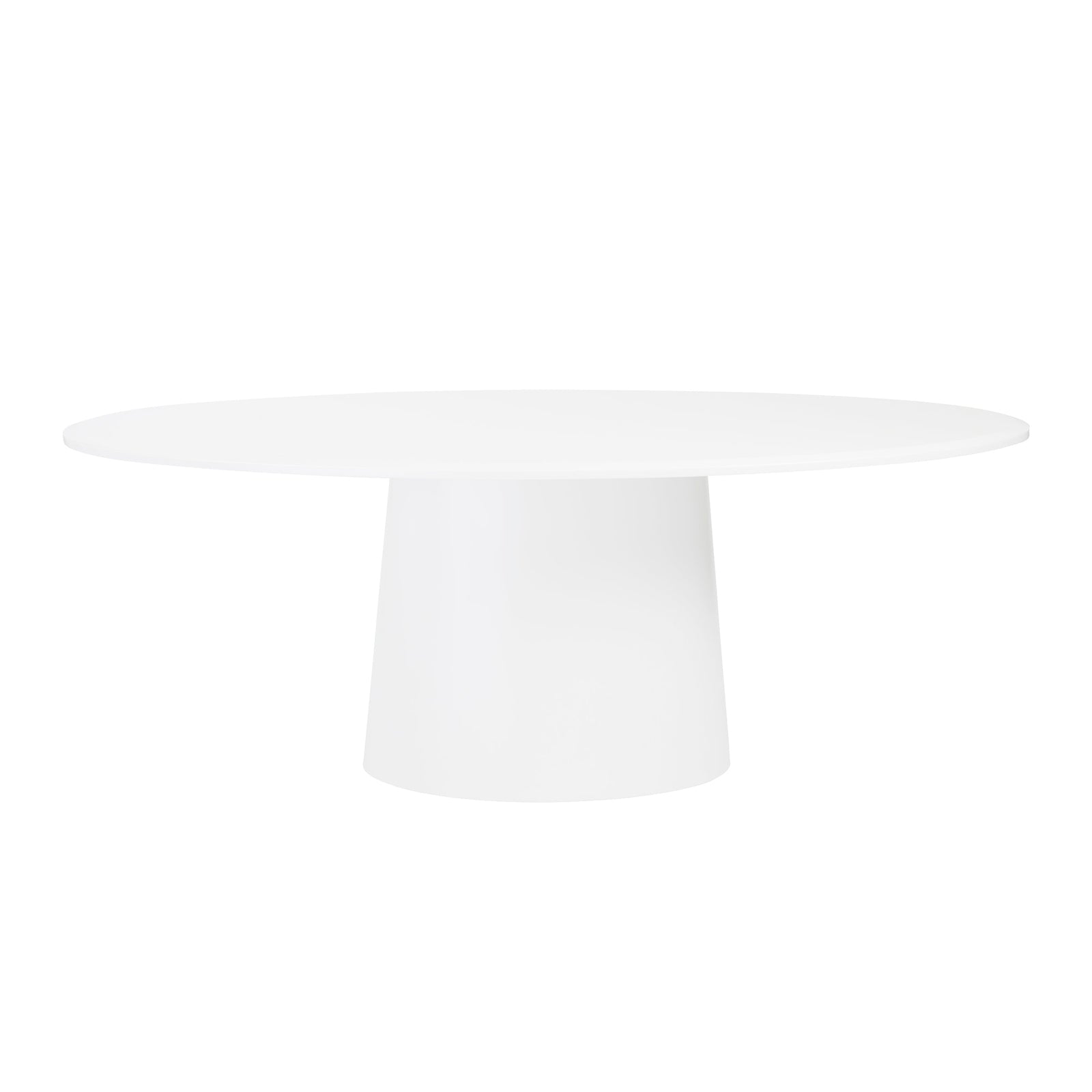 Euro Style Deodat 79-inch Oval Dining Table