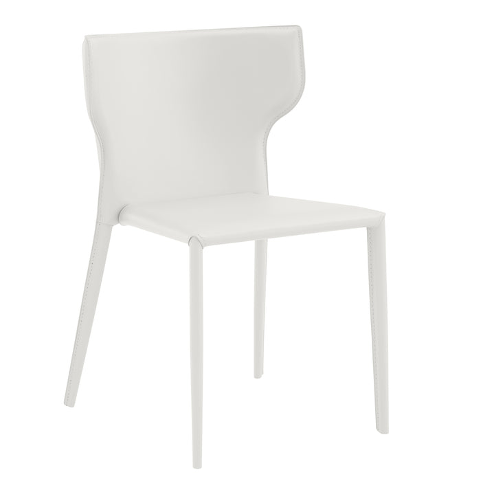 Euro Style Divinia Stacking Side Chair - Set of 2