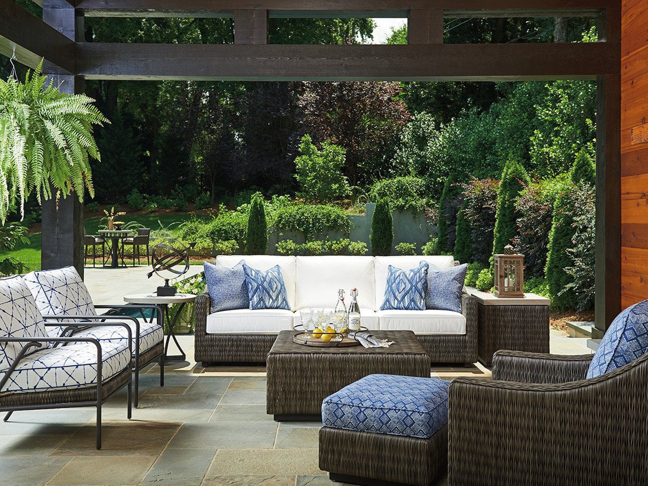 Tommy Bahama Outdoor Cypress Point Ocean Terrace Ottoman