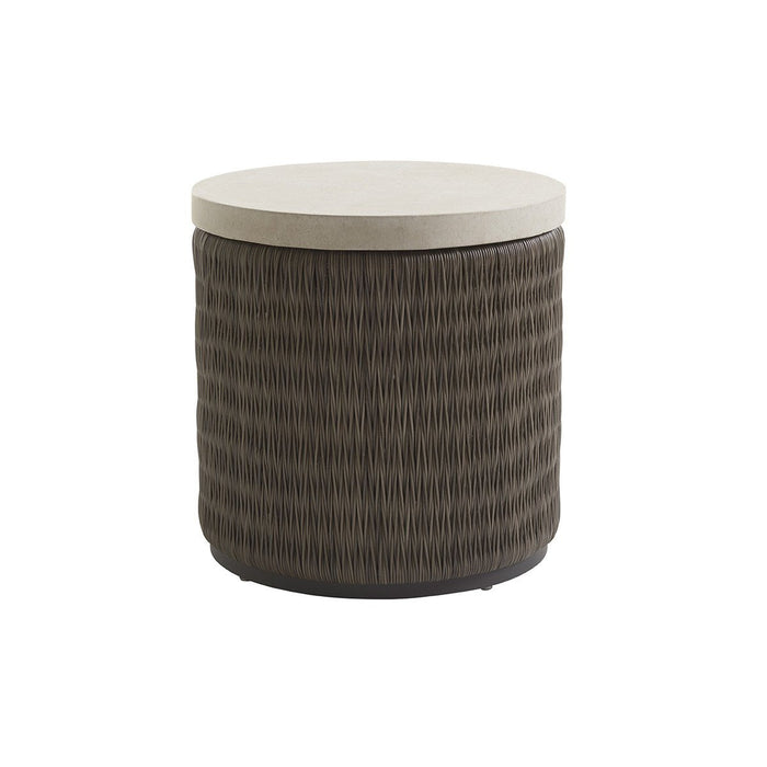 Tommy Bahama Outdoor Cypress Point Ocean Terrace Round End Table