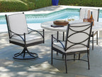 Tommy Bahama Outdoor Pavlova Swivel Rocker Dining Chair 3911