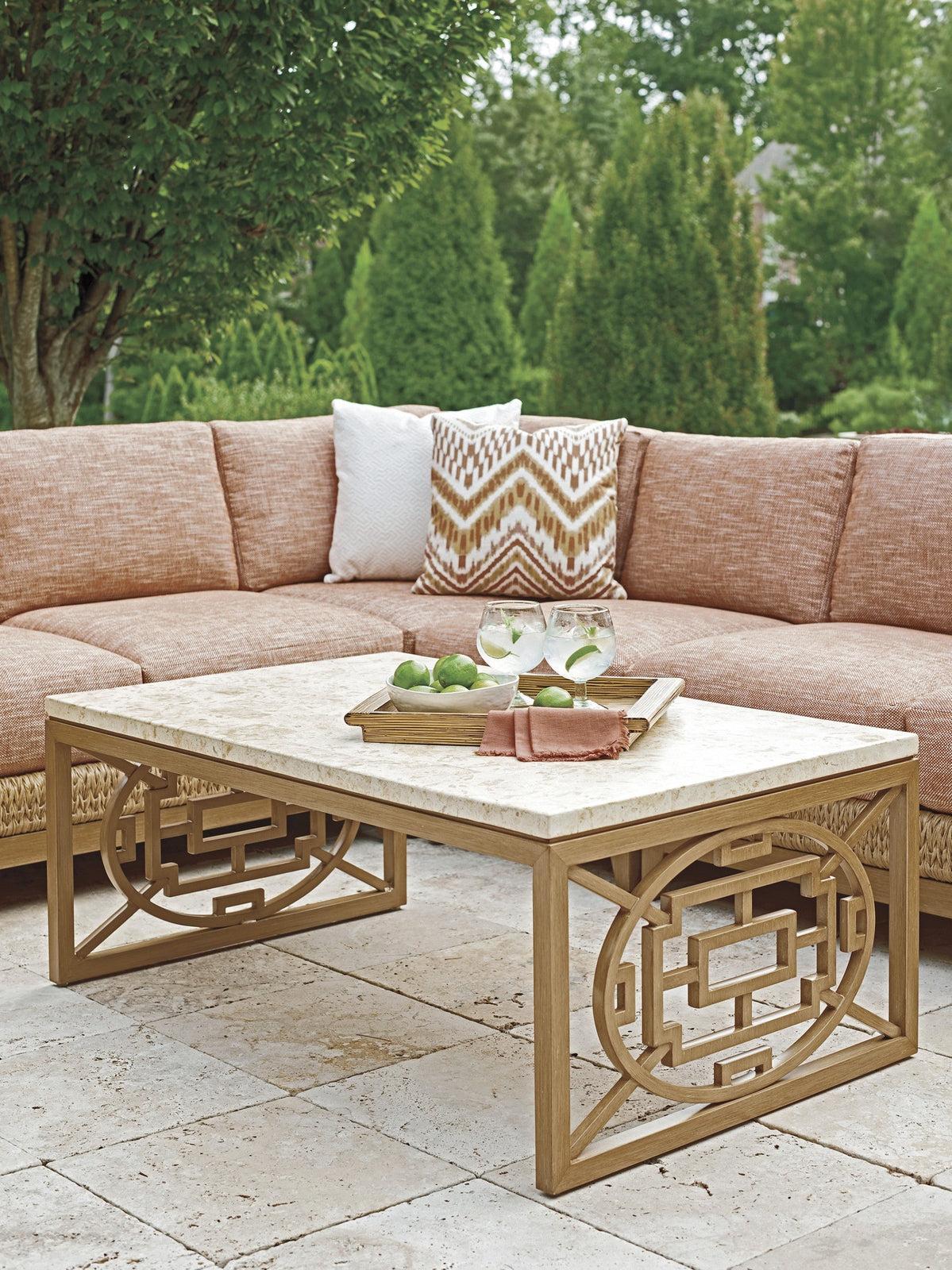 Tommy Bahama Outdoor Los Altos Valley View Rectangular Cocktail Table