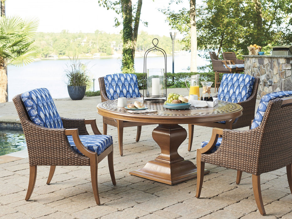 Tommy Bahama Outdoor Harbor Isle Arm Dining Chair