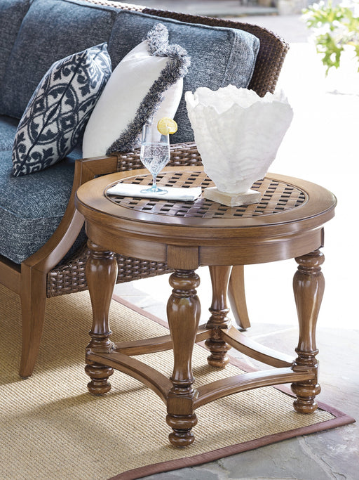 Tommy Bahama Outdoor Harbor Isle Round End Table