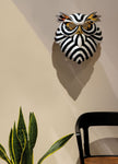 Lladro Owl Mask Black and Gold