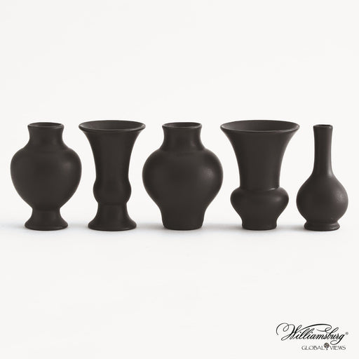 Global Views Set of 5 Mini Chinoise Vases